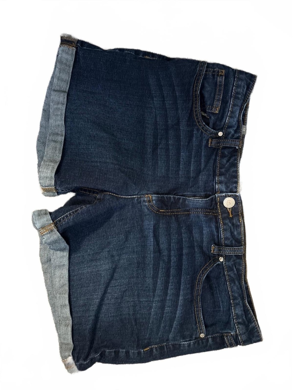 Lauren Conrad Dark Blue Denim Shorts Size 14